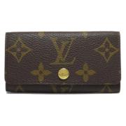 Louis Vuitton Vintage Pre-owned Canvas nyckelhllare Brown, Dam