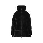 Duno Oversize Glossy Pufferjacka Black, Dam