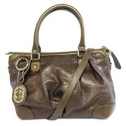 Gucci Vintage Pre-owned Laeder gucci-vskor Brown, Dam