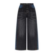 Munthe Jeans med logotyp Black, Dam