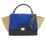 Celine Vintage Pre-owned Laeder handvskor Multicolor, Dam