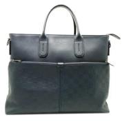 Louis Vuitton Vintage Pre-owned Tyg handvskor Black, Herr