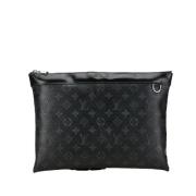 Louis Vuitton Vintage Pre-owned Canvas kuvertvskor Black, Dam