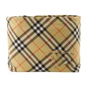 Burberry Rutig Vintage Clutch Beige, Herr