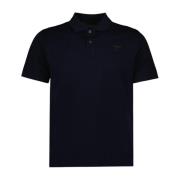 Prada Herr Logo Polo Tröja Blue, Herr