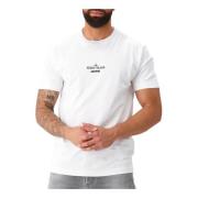 Stone Island Mesh Back Tee White White, Herr