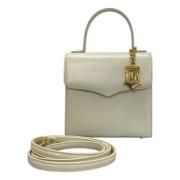 Yves Saint Laurent Vintage Pre-owned Laeder handvskor Beige, Dam