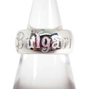 Bvlgari Vintage Pre-owned Silver ringar Gray, Dam