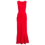 Alaïa Pre-owned Pre-owned Tyg klnningar Red, Dam