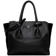 Prada Vintage Pre-owned Mocka prada-vskor Black, Dam