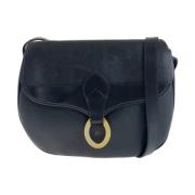 Dior Vintage Pre-owned Canvas crossbodyvskor Black, Dam