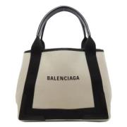 Balenciaga Vintage Pre-owned Canvas balenciaga-vskor White, Dam