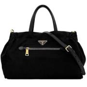 Prada Vintage Pre-owned Laeder prada-vskor Black, Dam