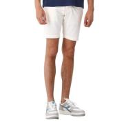 Jacob Cohën Elegant Vita Shorts White, Herr