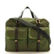 Louis Vuitton Vintage Pre-owned Canvas louis-vuitton-vskor Green, Dam