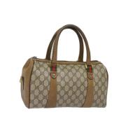 Gucci Vintage Pre-owned Laeder gucci-vskor Beige, Dam