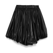 Comme des Garçons Lyxiga Puffy Läderbyxor Black, Herr