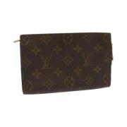 Louis Vuitton Vintage Pre-owned Canvas louis-vuitton-vskor Brown, Dam