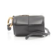 Bottega Veneta Vintage Pre-owned Laeder axelremsvskor Black, Dam