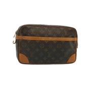 Louis Vuitton Vintage Pre-owned Canvas louis-vuitton-vskor Brown, Dam