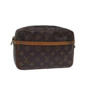 Louis Vuitton Vintage Pre-owned Canvas louis-vuitton-vskor Brown, Dam