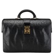 Louis Vuitton Vintage Pre-owned Laeder portfljer Black, Dam