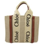 Chloé Pre-owned Pre-owned Canvas handvskor Brown, Dam