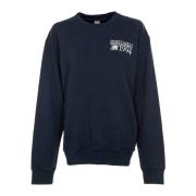 Sporty & Rich Finish Line Sweatshirt Blue, Herr