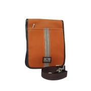 Burberry Vintage Pre-owned Canvas axelremsvskor Orange, Dam