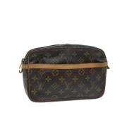 Louis Vuitton Vintage Pre-owned Canvas louis-vuitton-vskor Brown, Dam