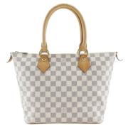 Louis Vuitton Vintage Pre-owned Canvas louis-vuitton-vskor White, Dam