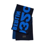 032c Blå Selfie Scarf Blue, Herr