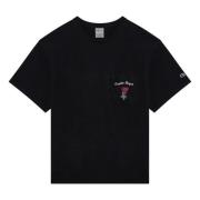 Champion Kortärmad rund hals T-shirt Black, Herr