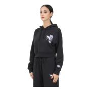 Puma Klassisk Brand Love Hoodie Tröja Black, Dam