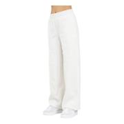 Puma Sportiga vita joggers för kvinnor White, Dam