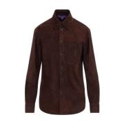 Ralph Lauren Damkläder Skjortor Brun Aw24 Brown, Dam