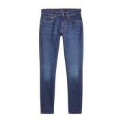 Ralph Lauren Blå Skinny Jeans Blue, Dam