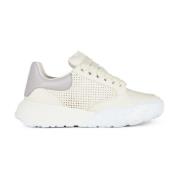 Alexander McQueen Chunky Sneakers Off White/Light Grey Beige, Dam