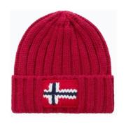 Napapijri Herr F-Semiury Beanie Mössa Red, Herr