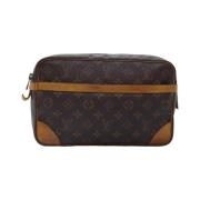 Louis Vuitton Vintage Pre-owned Canvas louis-vuitton-vskor Brown, Dam