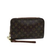 Louis Vuitton Vintage Pre-owned Canvas louis-vuitton-vskor Brown, Dam