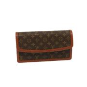 Louis Vuitton Vintage Pre-owned Canvas louis-vuitton-vskor Brown, Dam