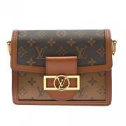 Louis Vuitton Vintage Pre-owned Canvas louis-vuitton-vskor Brown, Dam