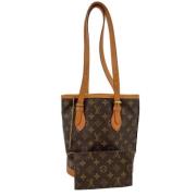 Louis Vuitton Vintage Pre-owned Canvas louis-vuitton-vskor Brown, Dam