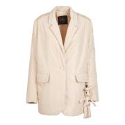 Ottod'Ame Beige Pufferjacka Beige, Dam