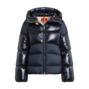 Parajumpers Kort Navy Blue Dunjacka Blue, Dam