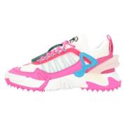 Off White Bomull sneakers Pink, Dam