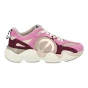 No Name Rosette Taupe Misty Sneakers Pink, Dam