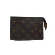 Louis Vuitton Vintage Pre-owned Canvas louis-vuitton-vskor Brown, Dam