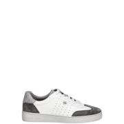 Michael Kors Scotty Lace Up Sneakers i Grå White, Dam